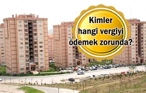 Kira ve değer artış kazancı vergisi ödemeleri başladı !